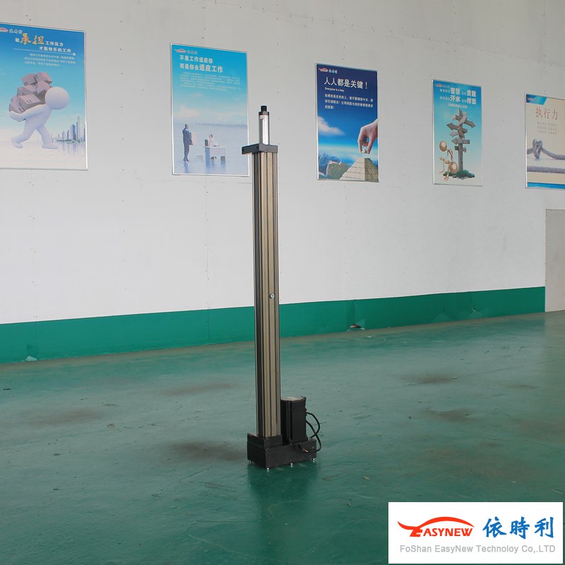 折返式伺服電動(dòng)缸長行程（800mm行程）生產(chǎn)廠家，出力 2KN插圖4