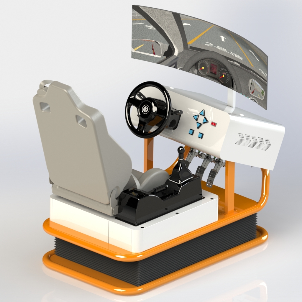 YSL2022-III 型汽車駕駛培訓模擬器-學車寶插圖